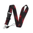 thumbnail image 1 of Keychain Lanyard For Keys - Detachable Premium Soft Fabric Neck Lanyard With Removable Buckle, 1 of 5