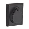 thumbnail image 1 of Baldwin DC.RSD.481 Double Cylinder Rustic Square Deadbolt Dark Bronze, 1 of 1
