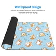 thumbnail image 3 of Pofeuu Corgi Dog 1 Print Mouse Pad,Rubber, Multipurpose Comfortable Waterproof Mousepad Desk Mat for Gamer Office Home, 3 of 8