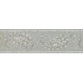 thumbnail image 2 of Silver Black White Abstract Paisley Wallpaper Border Design, Roll 15' x 7'', 2 of 3