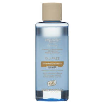 Equate Beauty Oil-Free Eye Makeup Remover, 5.5 fl oz