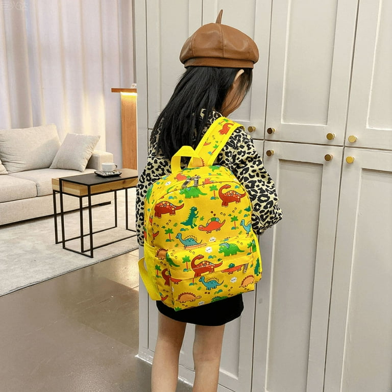 Cute yellow backpack sale