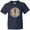 Navy, variant on Southwestern Native Pattern Lizard Youth T-Shirt