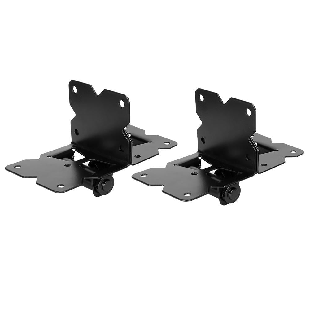 2Pcs Excellent Stainless Steel Fence Gate Hinge Garden Door Hinges Reasonable Size Durable Garden Hardware Accessories