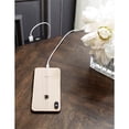 thumbnail image 4 of Bedford Heights 3 Drawer USB Charging Nightstand in Estate Brown, 4 of 10