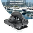 thumbnail image 3 of Nautical Compass Car Compass Sea Marine Navigation Declination Adjustment Guide, 3 of 7