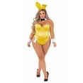 thumbnail image 6 of Playboy Plus Size Women's Yellow Bunny Costume, 6 of 6