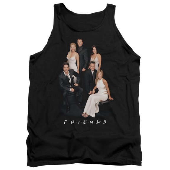 Friends Classy Adult Tank Top Black