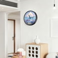 thumbnail image 6 of Indoor 12' Voice-Activated Luminous Decoration Wall Clock With LED Night Light Pastel Rainbow-colored, 6 of 8