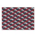thumbnail image 1 of Modern Cutting Board, Ornate Abstract Circular Shapes Pattern with Pastel Colors on a Grey Background, Decorative Tempered Glass Cutting and Serving Board, Small Size, Multicolor, by Ambesonne, 1 of 1
