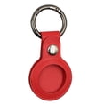 thumbnail image 1 of [2 Pks] [PST] Étui de Protection en Cuir Porte-Clés avec Anneau pour AirTag, 1 of 2
