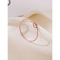 thumbnail image 4 of 1pc Love Knot Ring Ladies Jewelry For Women s925 Sterling Silver Simple Plain Ring Fine Jewelry For Girls Daily Life Decor For Couple Dating Gift, 4 of 4
