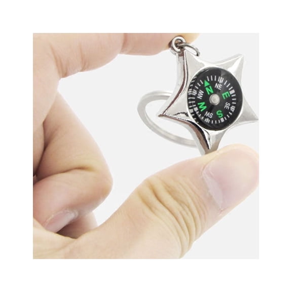 TEHAUX 1Pack Fashionable Keyring Metal Keychain Accessories for Bag Decoration Any Occasion