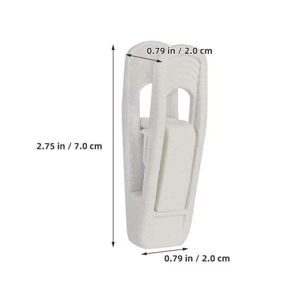 SOPOTUTU Velvet Flocked Non- Clothes Hangers for Suits, Skirts, Pants - White, 10-Pack and Space-Saving