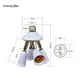 thumbnail image 3 of Injueey Adaptador de bombilla E27, accesorios de iluminación ajustables E27 para lámpara, soporte resistente al fuego, dirección del Electrodomésticos 1 a 1 con interruptor, 3 of 6
