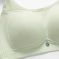 thumbnail image 3 of LNWUY Women's High Impact Sports Bra Front Adjustable Straps Underwire Plus Size Breathable Underwear Daily Bra Green 38, 3 of 5