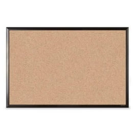 Bulletin Bar I, 48 x 1, Brown Surface, Silver Aluminum Frame Bulletin Bar I, 48 x 1, Brown Surface, Silver Aluminum Frame