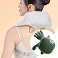 thumbnail image 4 of Masajeador De Cuello Multifuncional Portátil Verde Para Masaje De Hombros Y Espalda, 4 of 7