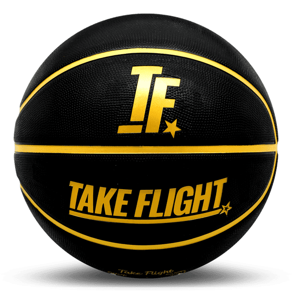 Take Flight Basketball, Youth Size 5 Outdoor/Street (Black Knights)