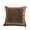 Coffee Brown, variant on Modern Decorative Throw Pillow Cover, Soft Square Cushion Case with Elegant Border Design for Sofa Couch Bed Living Room Home Décor – 1 Pack