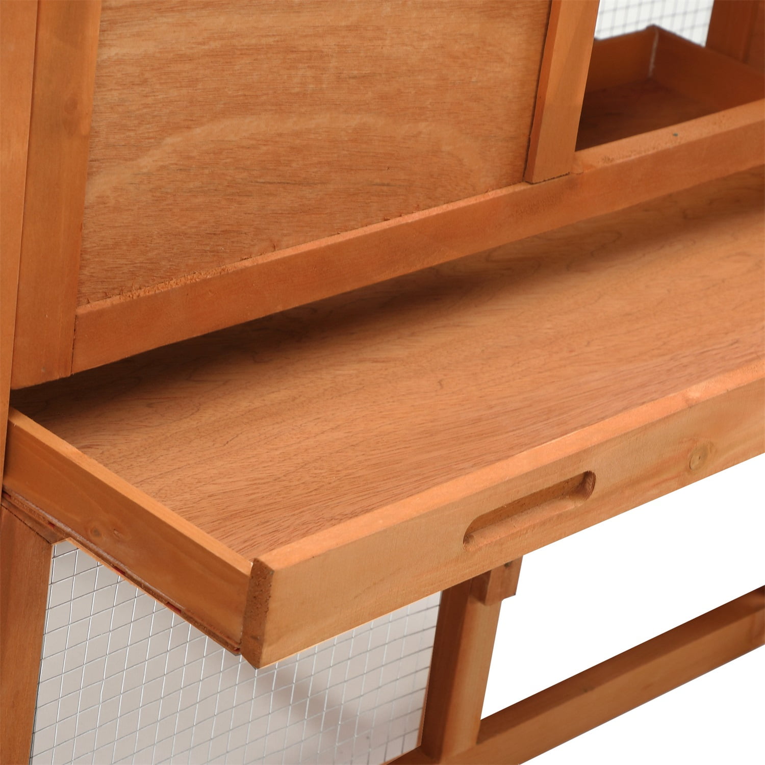 Pefilos 83 Inch Large Rabbit Hutch Indoor and Outdoor Wooden Bunny Cage with a Tray and Runs for Small Animals Pet House Chicken Nesting Box, Orange Pefilos 83 Inch Large Rabbit Hutch Indoor and Outdoor Wooden Bunny Cage with a Tray and Runs for Small Animals Pet House Chicken Nesting Box, Orange