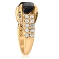 thumbnail image 2 of Pompeii 5 5/8ct Black & White Diamond Ring 14K Yellow Gold (G/H,SI2), 2 of 3