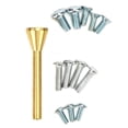 thumbnail image 4 of Fafeicy Router Universal Base Plate, Acrylic with Centering Pin Screws for Trim Routers Woodworking Auxiliary Tool, 4 of 8