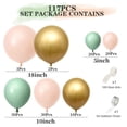 thumbnail image 4 of Arco De Guirnalda De Globos, Conjunto De Globos De Fiesta De Baby Shower De Navidad Diy, Suministros De Decoración De Boda Yuarrent HA040100-02, 4 of 6