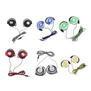 ROZYARD Clip-on Headphones, Subwoofer Stereo Wired Headphones,3.5mm Interface Earphone