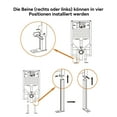 thumbnail image 4 of In-wall Smart Toilet Combo Set - Toilet Bowl With Soft-Close Seat, Tank Push Buttons Included, 4 of 13