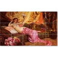 thumbnail image 1 of Ceramic Tile Mural-Georges Antoine Rochegrosse Women Painting 103. 40" w x 24" h using (15) 8 x 8 ceramic tiles, 1 of 3