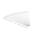 thumbnail image 4 of Home Basics 12 Piece Stainless Steel BBQ Skewers, 4 of 5