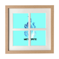 thumbnail image 1 of Cadre Météore Bleu Flamme Espace Cosc Murale Présentoir de Table 4 Ouvertures Photo, 1 of 3