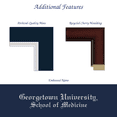 thumbnail image 3 of Framerly - Georgetown Medicine Diploma Frame with Navy and Silver Mat, 3 of 9