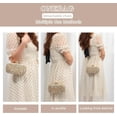 thumbnail image 6 of LinYooLi Rhinestone Clutch Purse,Sparkly Crystal Floral Evening Bag for Women Formal Prom Bridal Wedding Party, 6 of 6