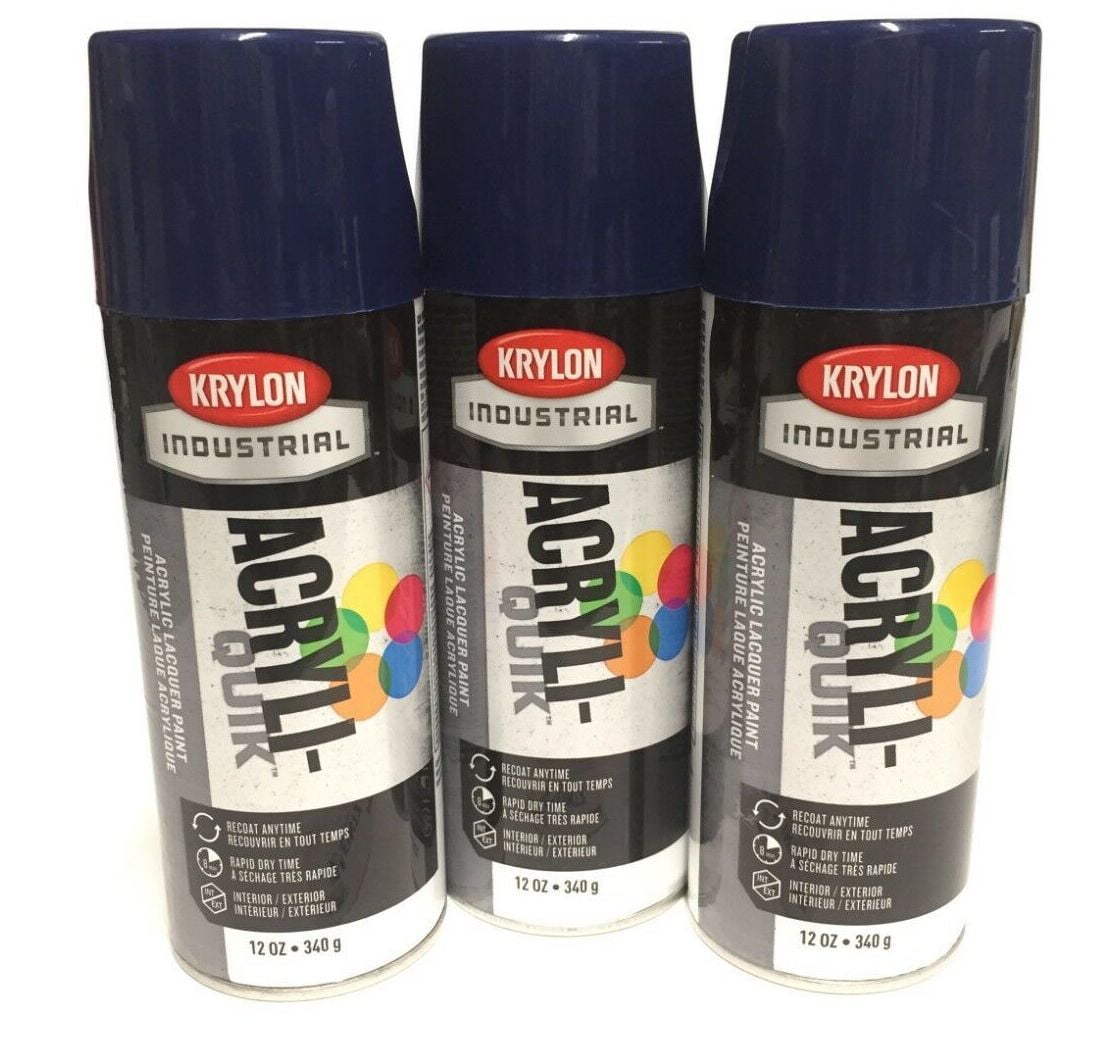 Krylon K01901A073 PACK AcryliQuik REGAL BLUE Acrylic Lacquer Paint