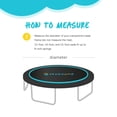 thumbnail image 4 of SkyBound Universal Trampoline Safety Pad,Round Trampoline Spring Cover for 12FT Trampoline Frame Fits up to 7" Springs - Two Pieces Design for Quick Install, 4 of 9