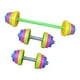 thumbnail image 2 of 3pcs juguetes para niños pesas para niños barra para mayores de 3 años para niños entrenamiento de niñas fitness gimnasia pesas para entrenamiento, 2 of 8