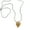 Gold, variant on YIEMEEN Comfortable Necklace Geometric Pine Cone Pendant Adjustable for Her