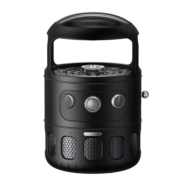 Matsuzay Choque eléctrico Lámpara USB Fly Trap Mata Muggen Trap para dormitorio al aire libre Repelente de insectos y plagas Negro Matsuzay HA007016-02