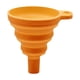 thumbnail image 1 of Embudos de silicona de grado alimenticio para cocina (paquete de 2), mini embudos plegables para llenar botellas y transferir líquidos, azules, 1 of 5