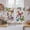 Off-White, variant on Colorful Butterfly Kitchen Curtain for Berdoom Living Room Cafe 54" Length, Elegant Pastoral Butterflies Rustic Watercolor Tiers Curtains Light Filtering Drapes Window Treatment 2 Panels 52"Wx54"L