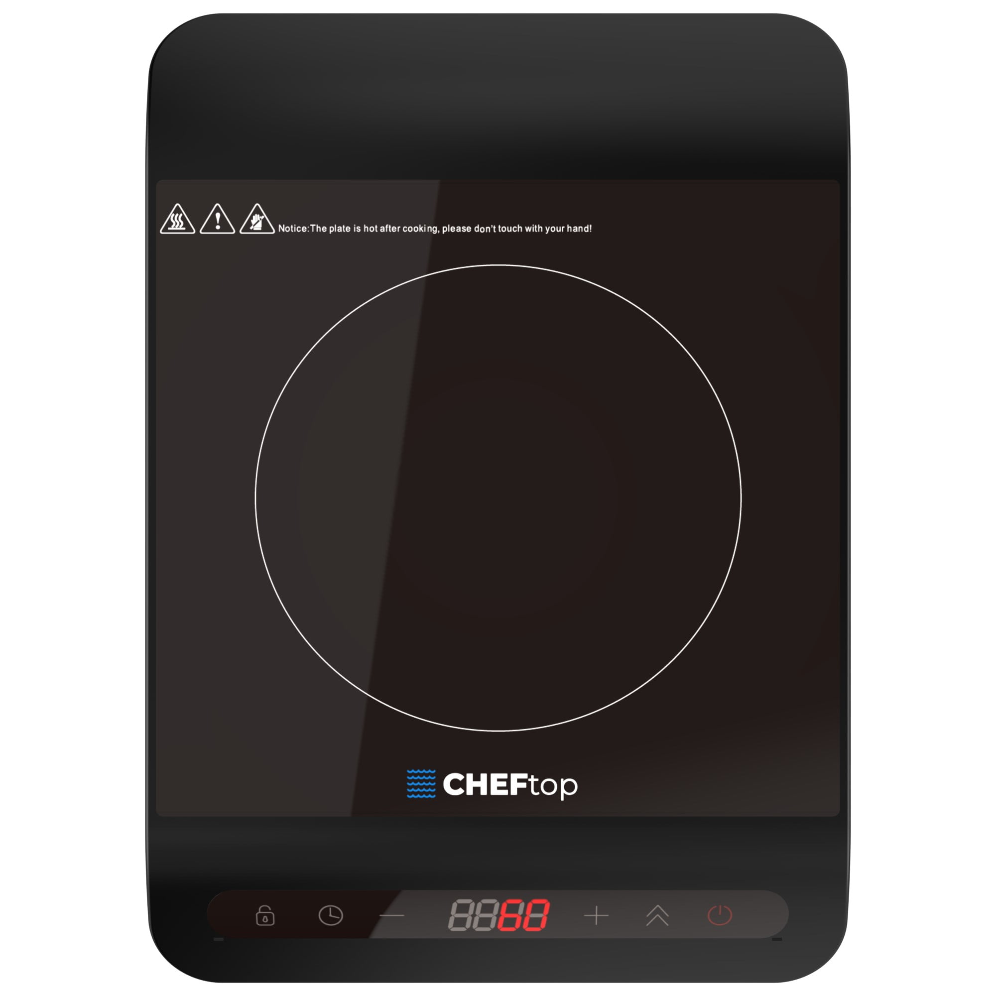 RecPro RV Induction Cooktop | 1300 Watt Single Burner | Electric Range for Countertop Use | Portable