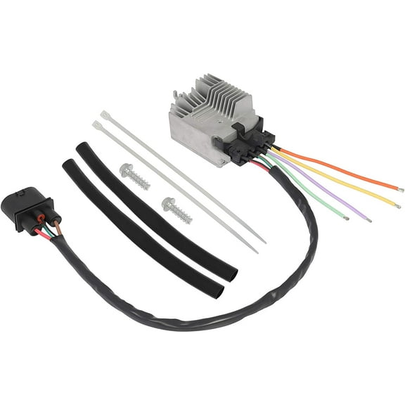 ECCPP Engine Cooling Fan Control Module Fit for 2002 2003 2004 2005 2006 2007 2008 for Audi A4 for Audi A4 Quattro 2002 2003 for Audi A6