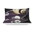 thumbnail image 4 of The Nightmare Before Christmas Durable Easy Care Smooth Finish Bedding Solution Soft Zipper Closure Duvet Cover Sets Choice, 4 of 5