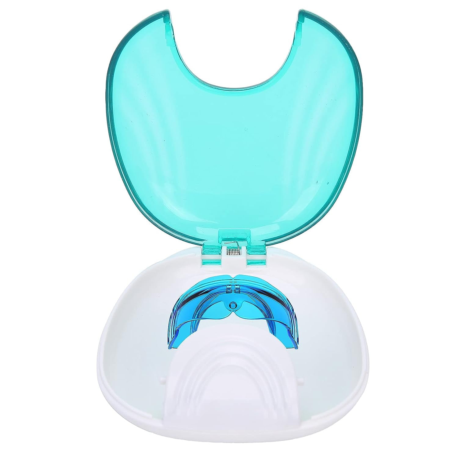 Denture Container, Small And Light Orthodontic Retainer Case for Family for Home(green