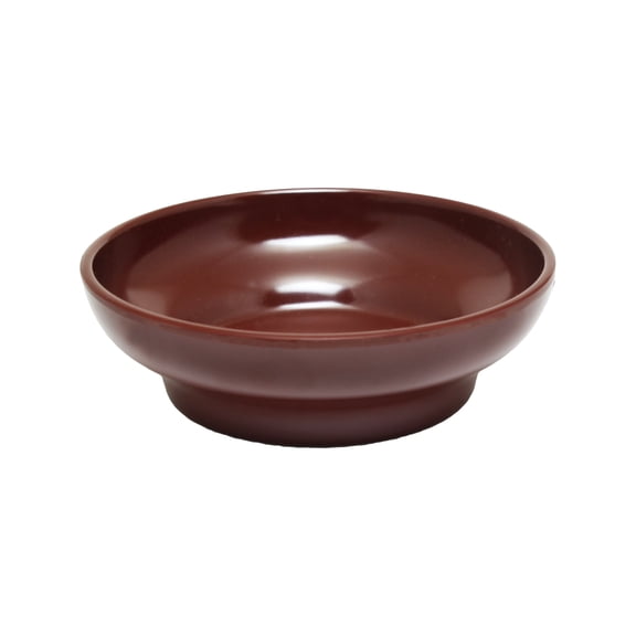 Excellante Retail Pack-Smooth Melamine Ramekin Collection 4-1/2 oz., 4" Salsa Dish, Chocolate, Comes in Dozen