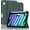 Green, variant on Procase Trifold Smart TPU Case Compatible with iPad Mini 7 A17 Pro/ iPad Mini 6 8.3" -Starlight