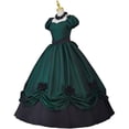 thumbnail image 4 of Gothic Southern Belle Victorian Dress Marie Antoinette Wedding Dress Ball Gown Rococo Masquerade Prom Dress, 4 of 7