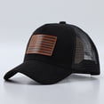thumbnail image 5 of Lispipm Women and Man Mesh Baseball Cap Summer Outdoor Breathable Hats Unisex Sports Quick Drying Caps for US 250th Anniversary Black, 5 of 6